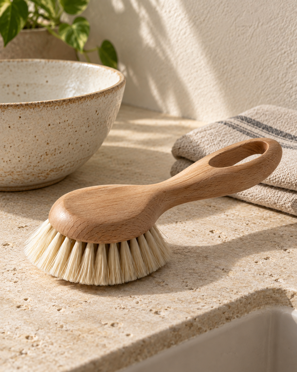 OSLENTA Arc Dish Brush lifestyle