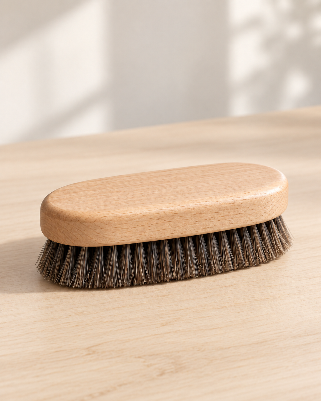 Koa Shoe Brush - lifestyle