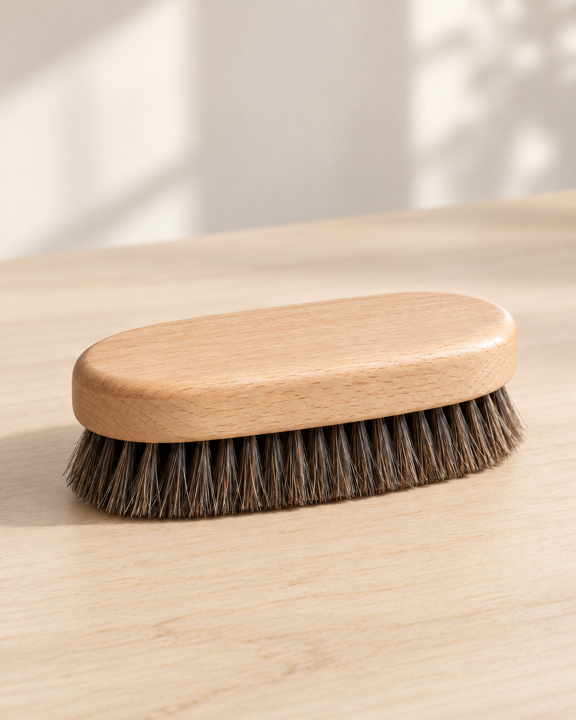 Koa Shoe Brush - lifestyle