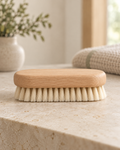 Mori Laundry Brush on warm wood
