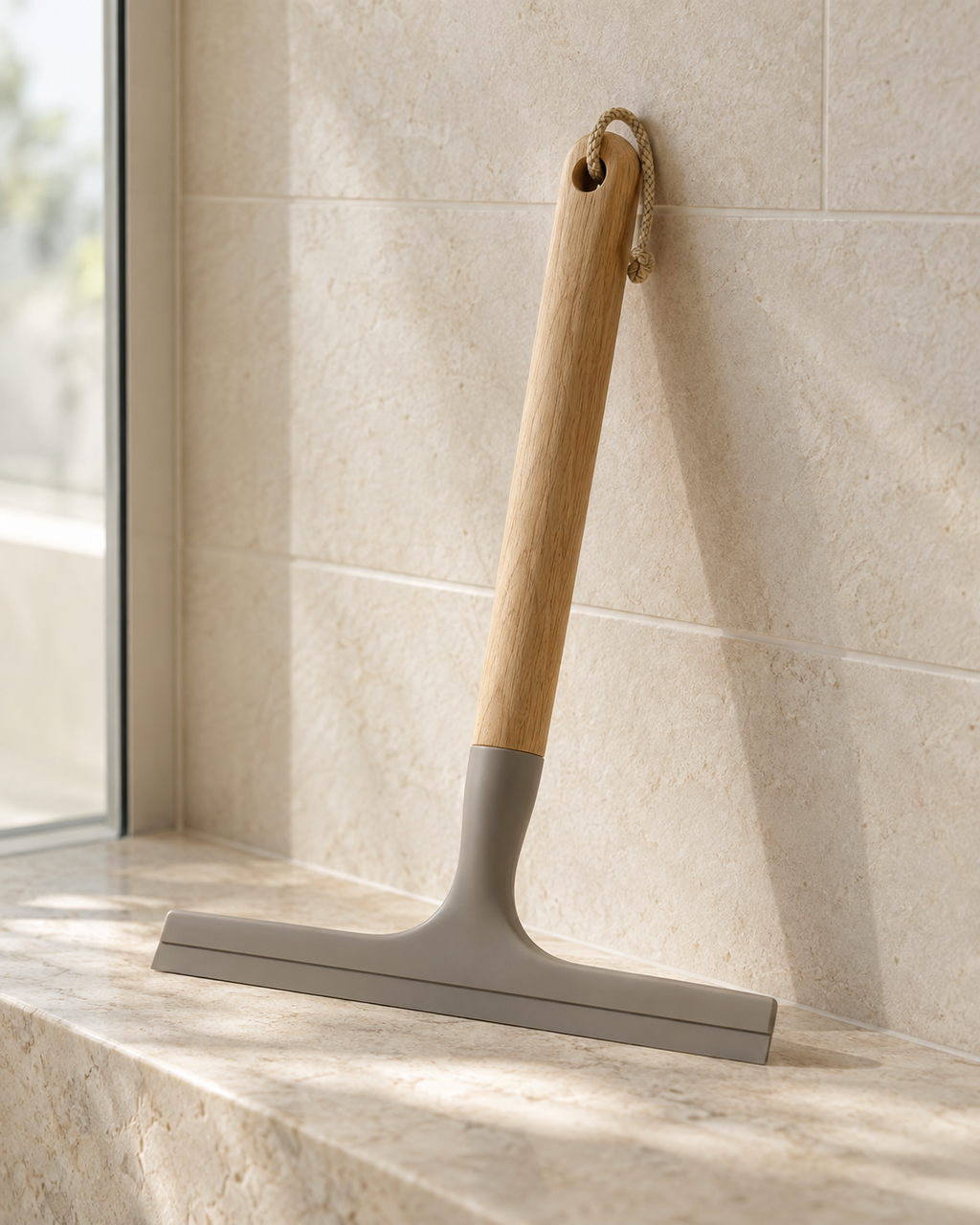 OSLENTA Linea Glass Squeegee hero, Quiet Home