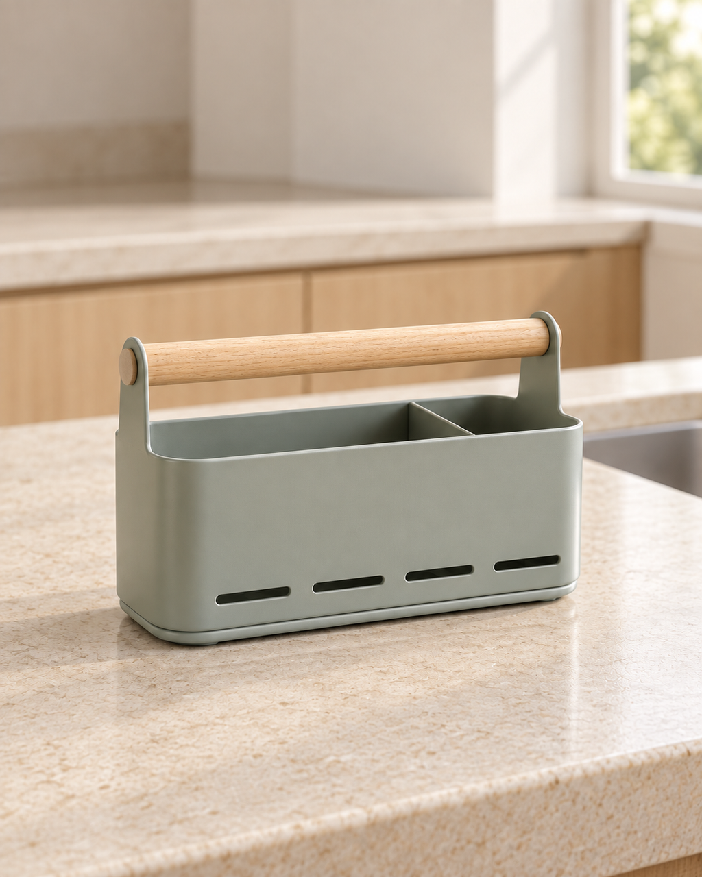 Tala Sink Caddy in natural daylight