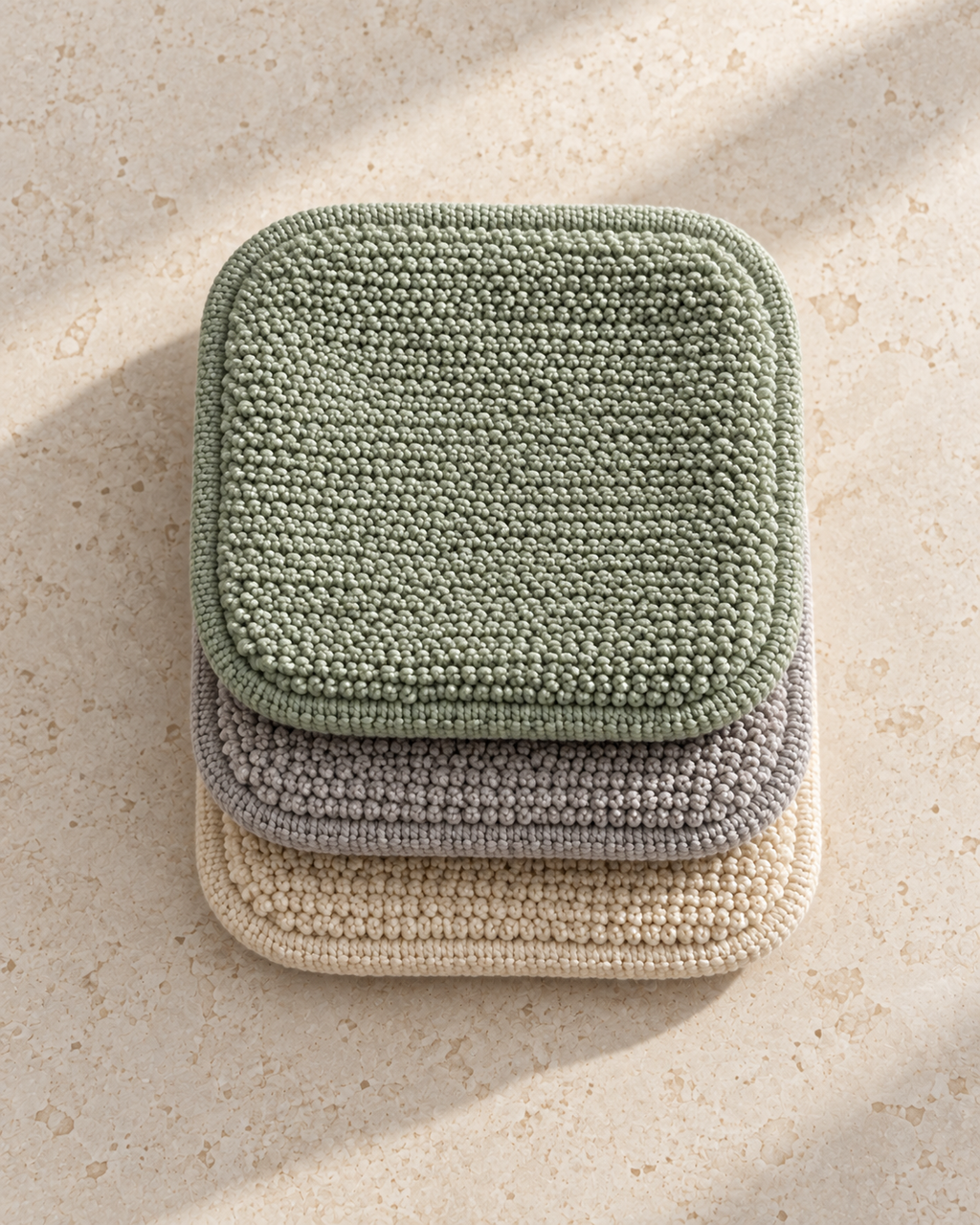 Tali Reusable Scrub Pad Set - angle